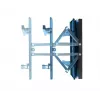 Seinale kinnitatav telerikinnitus Esperanza TITAN 26–70-tollistele (66–177,8 cm), kallutus ±15°, pööramine 120°, VESA kuni 400×400, max koormus 55 kg, must