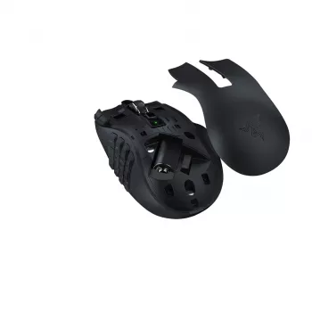 Hiir mängudele Razer Naga V2 HyperSpeed RF Wireless + Bluetooth, paremakäeline, 30000 DPI, optiline, must