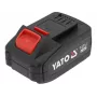 Aku juhtmeta tööriistadele YATO YT-828463 — Li‑Ion 18V 4Ah, punane, laadimisnäidik