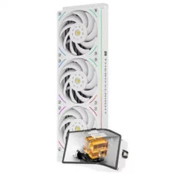 Thermalright Wonder Vision 360 UB ARGB AiO-vedelikjahutus, ARGB, 6,67” OLED-ekraan – 360 mm, valge (WONDER VISION 360 UB AWONDER VISION 360 UB ARGB Valge)