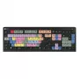 Logickeyboard LKB-EDIUS-A2PC-FR klaviatuur Universaalne USB AZERTY Prantsuse Must