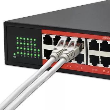 Võrgukommutaator QOLTEC Gigabit Ethernet PoE 24xRJ45 2xSFP
