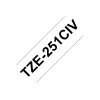 Brother TZE231CIV sildilint must valgel TZe