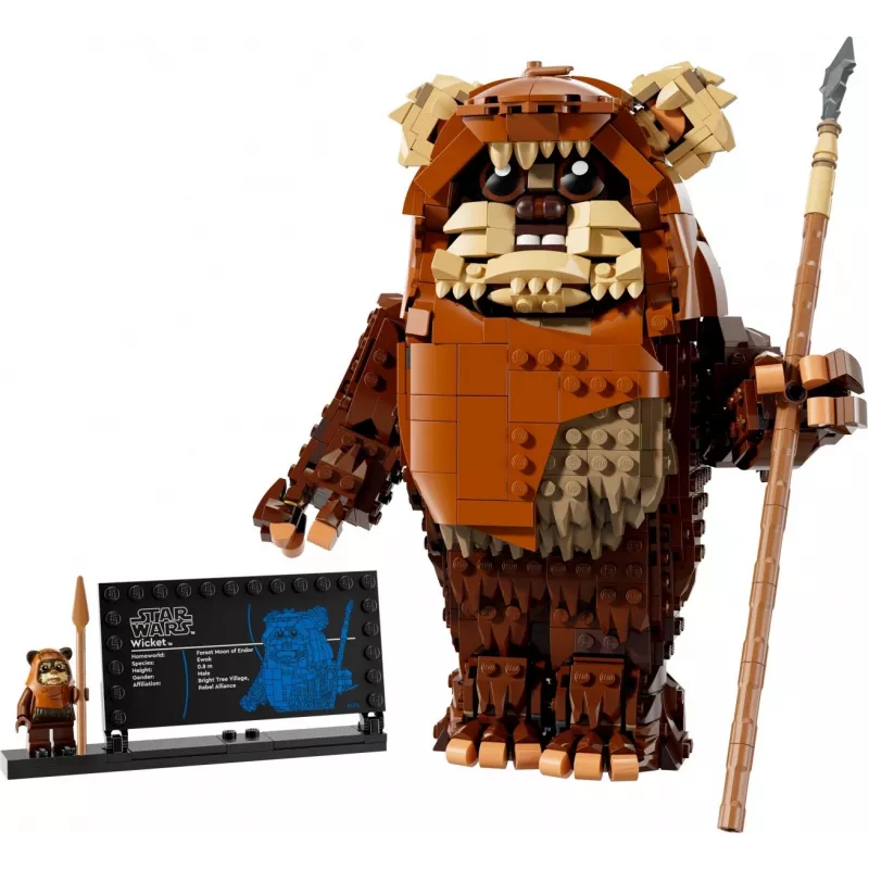 LEGO Star Wars konstrueerib Wicket the Ewok 75430 ehituskomplekti — 1010 tükki, 230 mm mudel, vanus 12+