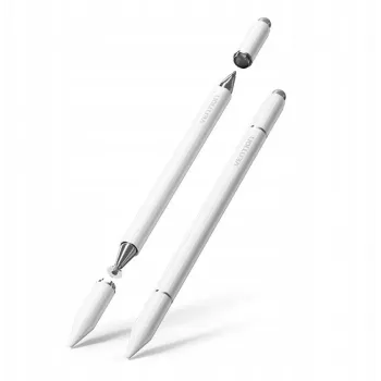 Stylus Vention KQLW0 3-in-1 magnetiline alumiiniumsulamist, valge, 18,2 g