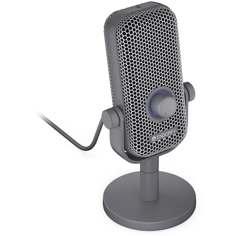 Mikrofon ENDORFY Solum Voice S Alt Gray EY1B024 USB-ühendusega