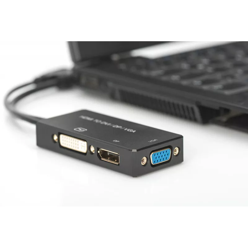HDMI 3in1 adapter Digitus AK-330403-002-S