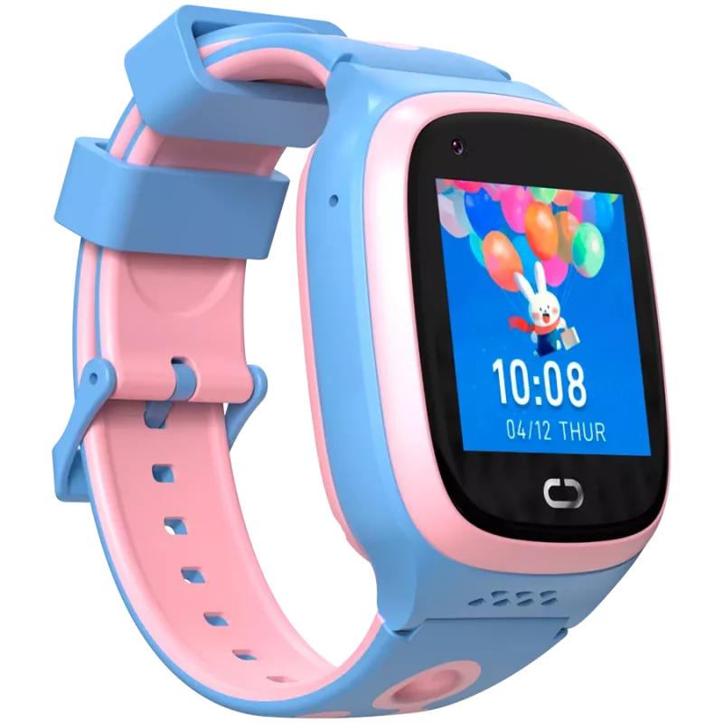 Canyon lastekell ZEFIR KW-49 E-SIM 4G GPS WiFi Video Muusika Mängud Inglise keele õpe, Roosa&Sinine