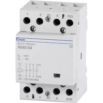 DOEPKE Inst.Contactor HS63-40/230V 4S 63A 230V HS63-40/230V (09980418)