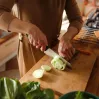 Fiskars 1057536 kööginuga, roostevaba teras, 1 tk, Santoku nuga