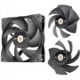 Thermaltake SWAFAN GT12 120 mm korpusventilaator – must