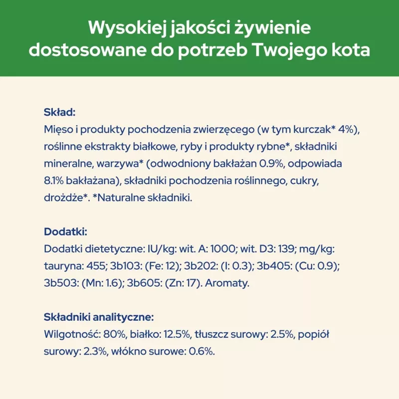 PURINA Cat Chow Sterilised Gig Kana ja baklažaaniga - märg kassitoit 85 g