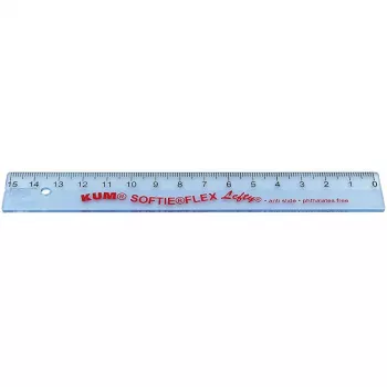 WEDO joonlaud 15 cm vasakukäelistele KUM Lefty L1 Softie Flex (521753)