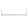 Maclean kaablikorraldaja laua alla, max koormus 5 kg, max 728 mm, valge, MC-103 W