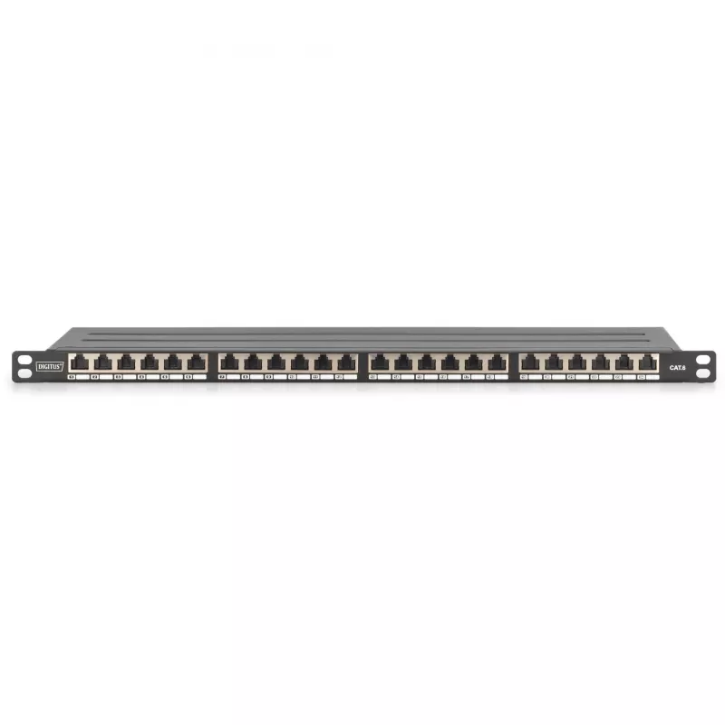 Patch Panel Digitus CAT 6 Class E High Density Shielded Must