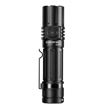 Käsilatern LED Superfire A20 — 1700 lm valgusvoog, 300 m valgusvihu kaugus