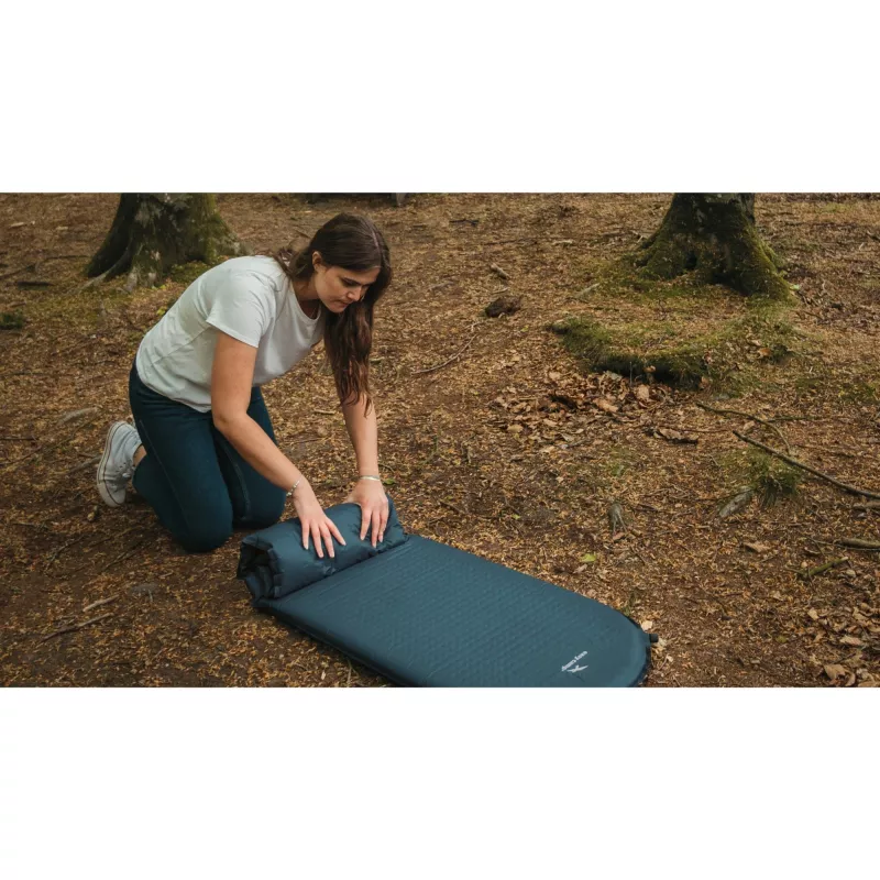 Ise täituv magamismatt easy camp Compact Single 2,5 cm tumesinine (mudel 2024)