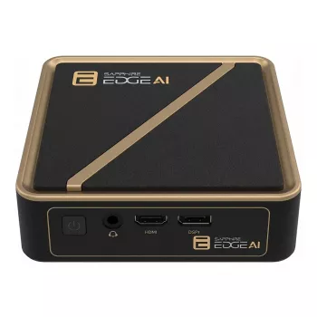 Sapphire EDGE AI 350 paljas lauaarvutiplatvorm DDR5-mälu toega ja HDMI-väljundiga