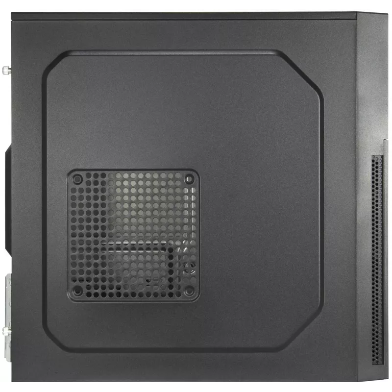 Arvutikorpus INTER-TECH IT-6521 sirge, ATX, must