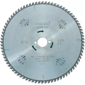 Ümmargune saeleht Metabo 6.28083.00 Paksus 1,8 mm