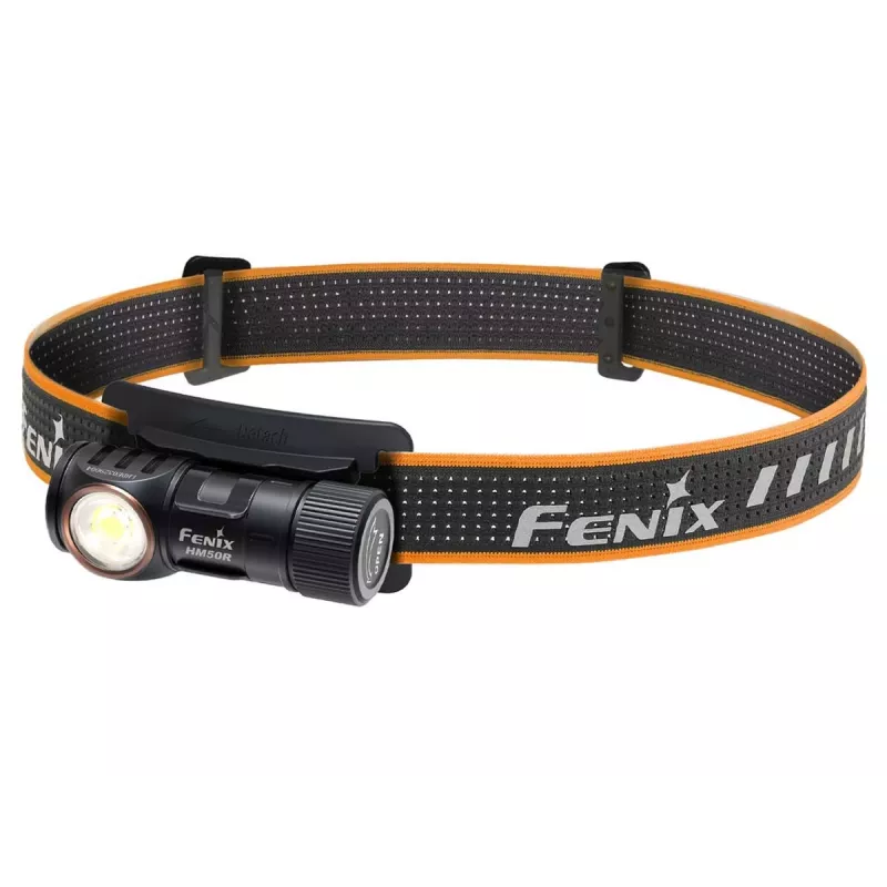 Peavõrulamp Fenix HM50R V2.0 Must LED Alumiinium IP68