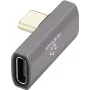 Renkforce USB4 USB-C Adapter[1x Plug - 1x Socket] RF-3778672 8K UHD 90° (RF-3778672)