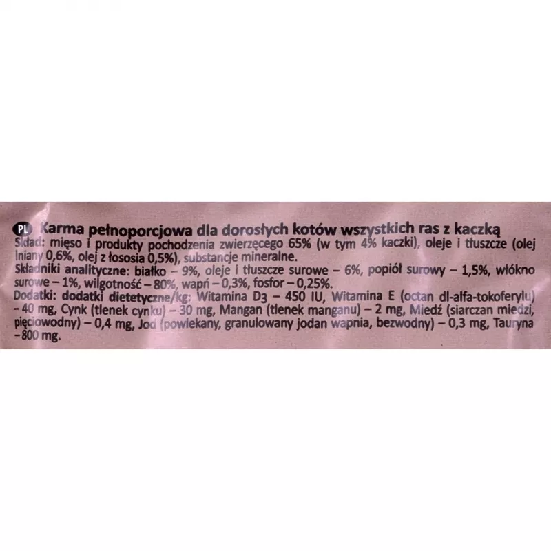 RAFI Cat Adult pardiga - märg kassitoit - 100g