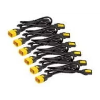 Toitekaabel APC AP8704S-WW Must 1,2 m C13 C14 pistik