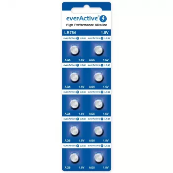 Alkaline Mini Patareid AG5 Blister 10 TK.