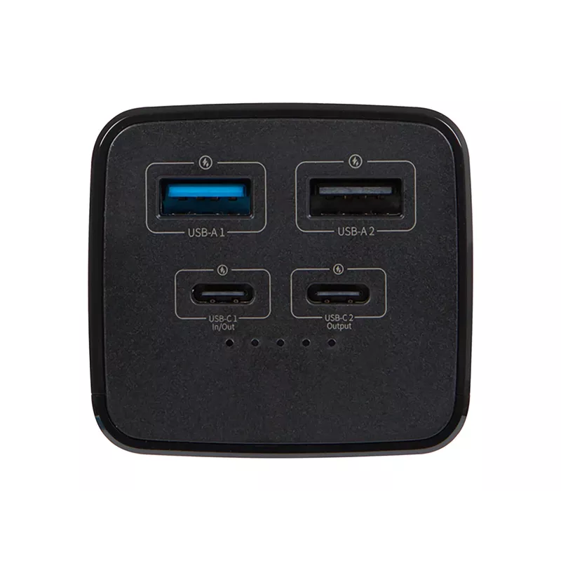 Kaasaskantav akupank BLOW PB20G 20000mAh PD 65W, USB-C sisend/väljund, 2x USB-A väljundit, must