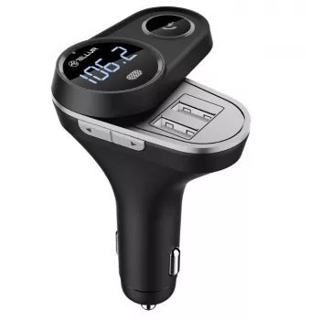 FM-saatja Tellur FMT-B5 USB 3.0 5-pordiga, mudel FMT-B5, must