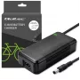 Laadija QOLTEC 36V–42V 4A e-jalgrattale, alalisvoolupistik 5,5×2,1 mm