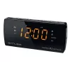 Kellraadio Muse M-185 CR — FM/MW, 0,9-tolline LED-ekraan, AC 230V AAA-patrivialusega, must