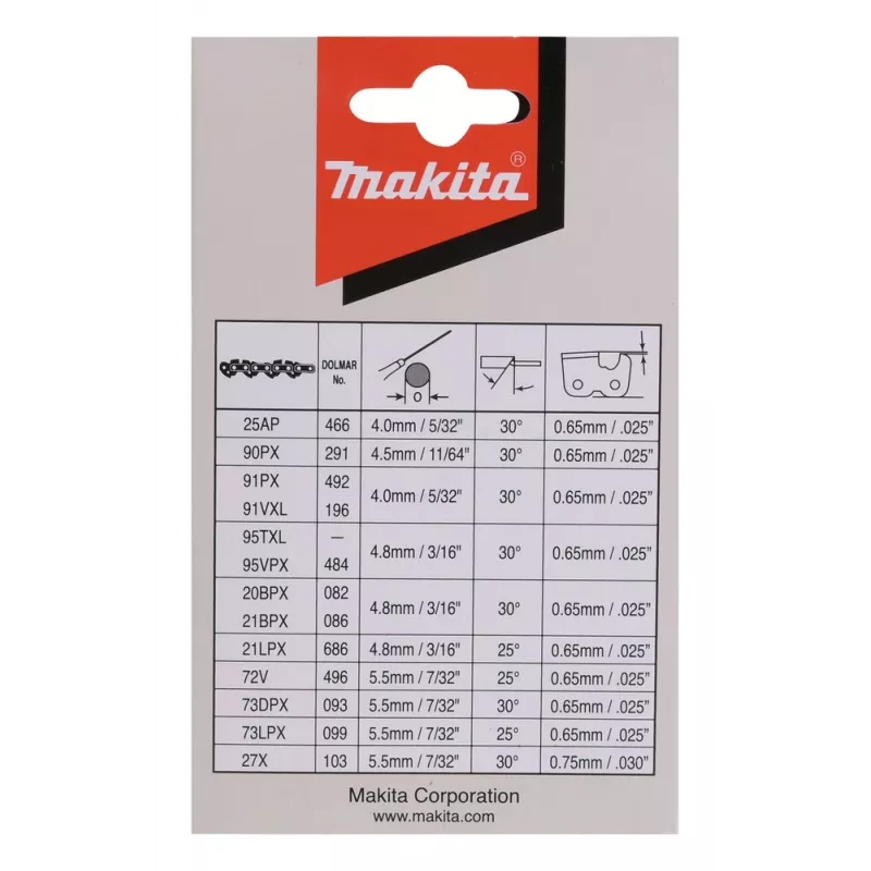 Makita 191H12-3 elektrilise mootorsae tarvik 1 tk