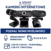 Savio Internetikaamera veebikaamera USB Full HD Z Wbud
