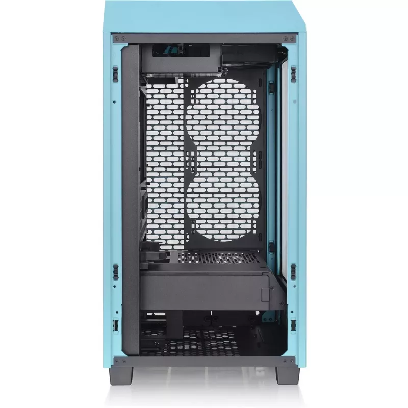 Thermaltake The Tower 200 türkiis karastatud klaas
