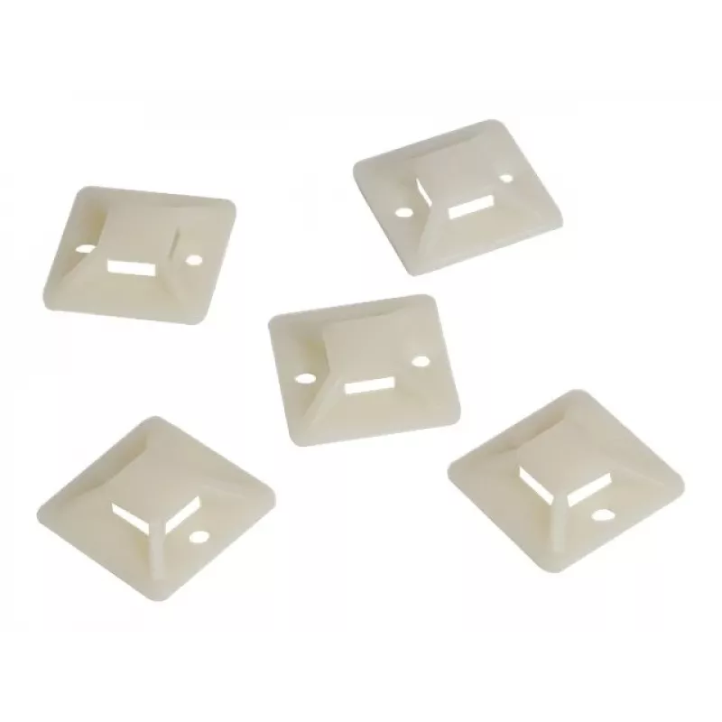 Kaablisideme kinnitus LogiLink KAB0042 Beež ABS 100 tk