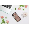 Kaitsev nutitelefoniümbris iKins iPhone XS Max jaoks — teemantmustriga, must