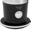 Automaatne piimavahustaja Adler AD 4497 — roostevaba teras, 600W, vaht 120 ml / soe 300 ml, kuum ja külm