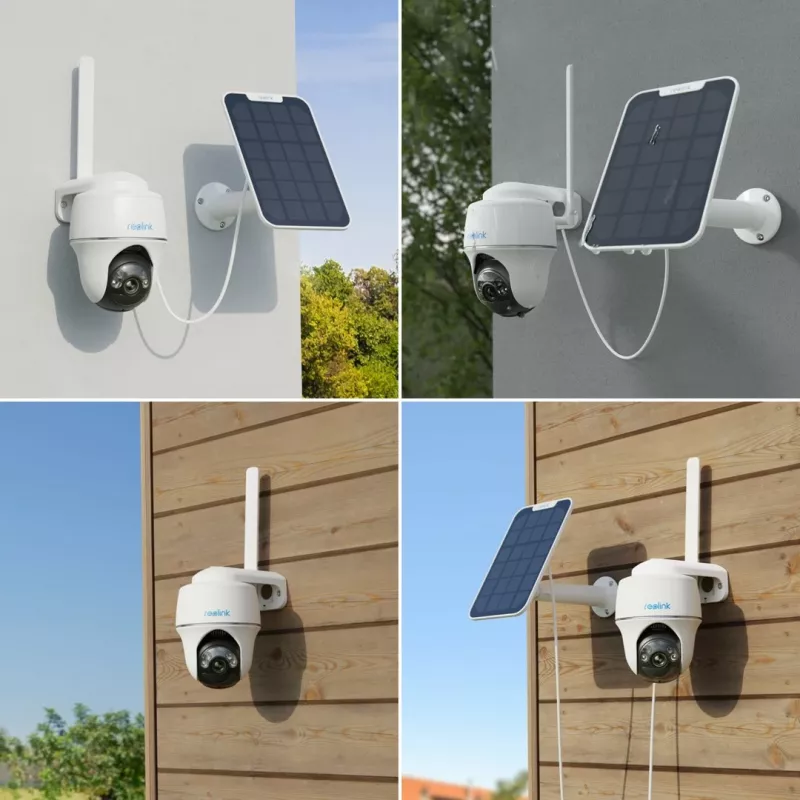 Reolink Go Series G430 - 5MP välistingimustes kasutatav aku-kaamera, 4G LTE võrk, inimese/sõiduki/looma tuvastus, 355° pööramine ja 140° kallutamine