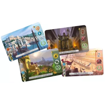 Lauamäng 7 WONDERS OF THE WORLD - DUEL (POOLA VERSIOON)