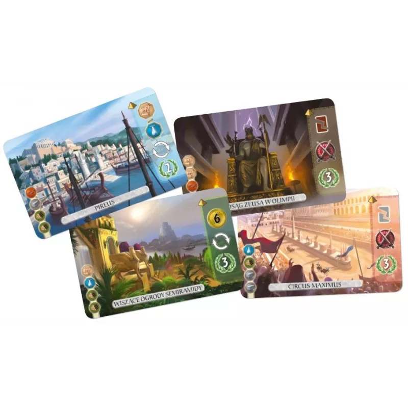 Lauamäng 7 WONDERS OF THE WORLD - DUEL (POOLA VERSIOON)