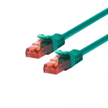 Võrgukaabel LOGON TCU66U015G Cat6 U/UTP (UTP) Roheline 1.5 m RJ-45–RJ-45