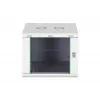 Seinale kinnitatav 19-tolline riiulikapp DIGITUS Dynamic-N DN-37106 — 9U, 600x600 mm, IP20, võtmelukk