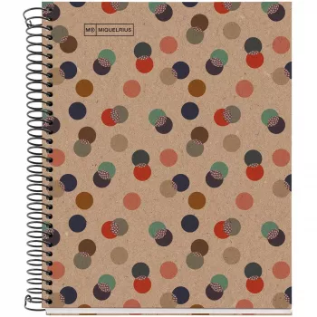 MIQUELRIUS College Notebook Eco Design 1 squared DIN A5 inner margin (A615699)