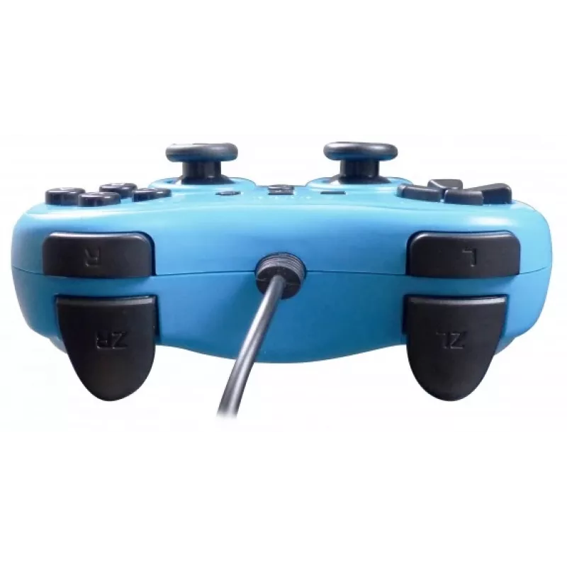 Juhtmega kontroller SUBSONIC SA5488-1 Neoonsinine — Nintendo Switchile, juhtmega ühendus