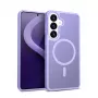 Crong Hybrid Matte Magnetic ümbris Samsung Galaxy S26 jaoks — TPU+PC, lavendel
