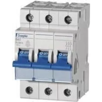 DOEPKE kaitselüliti B25A DLS-6H-B25-3-6-KA 6kA 3-kontaktiline 400V B-karakteristik DLS-6H-B25-3-6-KA (09914115)