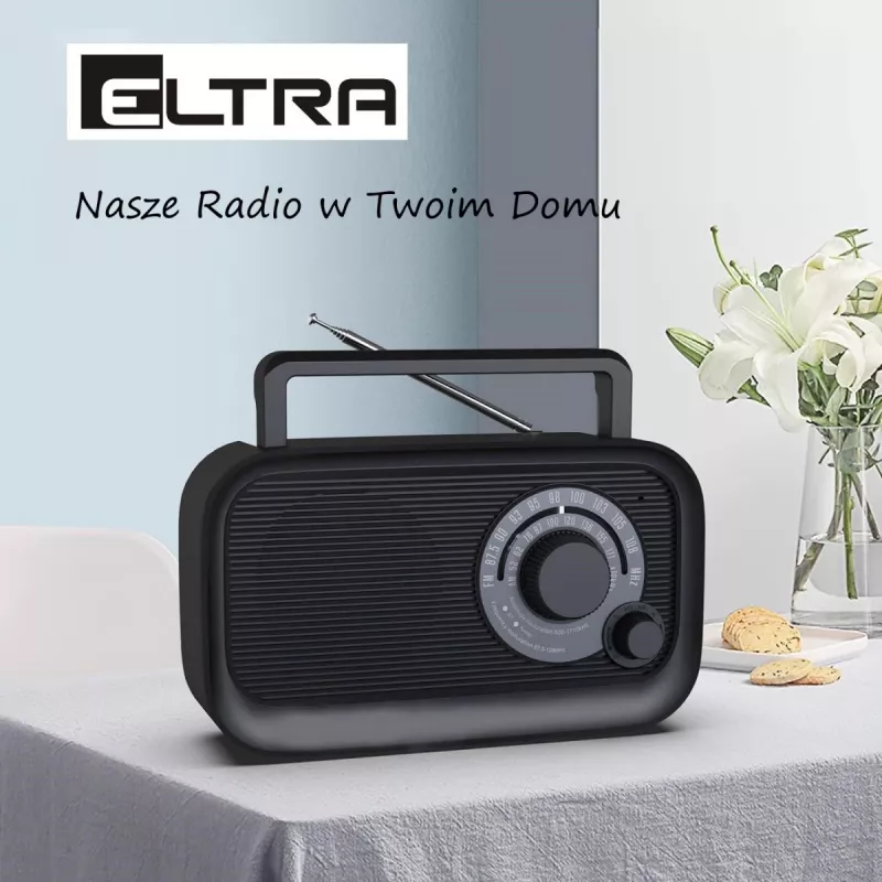 Eltra HANIA must kaasaskantav raadio (mudel )