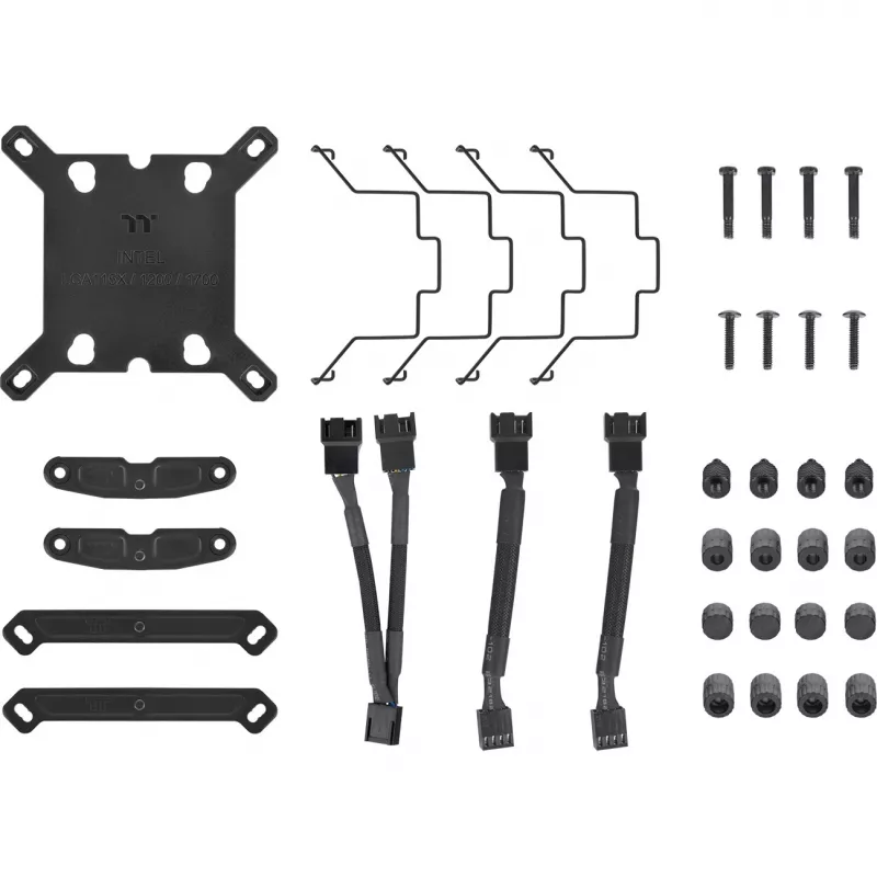 Thermaltake TOUGHAIR 710 – Protsessori õhkjahuti – (ühildub: LGA1156, LGA1155, LGA2011, LGA1150, LGA2011-3, LGA1151, AM4, LGA2066, LGA1200, LGA1700, AM5)